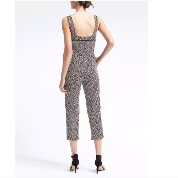 Banana Republic Belted Jumpsuit with Ladder Lace - Picture 4 of 5